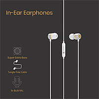 Portronics Conch 30 in-Ear Wired Earphone with 8-Pin Jack