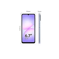 Samsung Galaxy A07 4G Smartphone (Light Voilet, 4GB RAM, 64GB Storage)