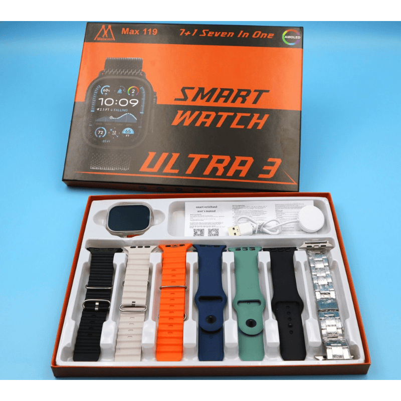 Maixinn Max 119 Smart Watch Ultra 3 Bluetooth Calling