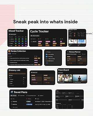 The Ultimate Life Notion Dashboard