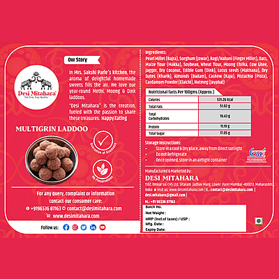 Multigrain Laddoo