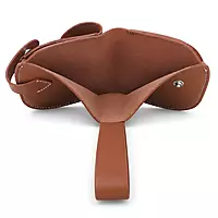 The Nomad Tan Leather Wristlet Wallet