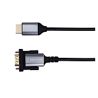 Hdmi (M) To Vga (M) Cable Adapter, Gold-Plated  for Computer, Desktop,Laptop, Pc, Monitor, Projector, Hdtv, and More (Not Bidirectional) -1.8m