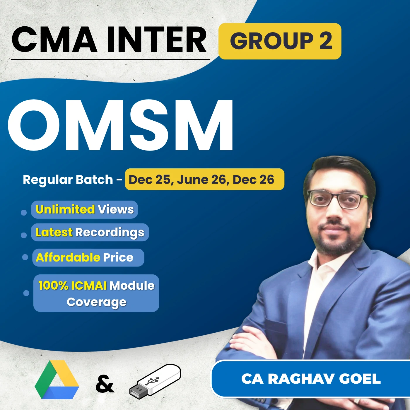 CMA Inter OM & SM (Group 2) By CA Raghav Goel CMA Inter OM & SM (Group 2) By CA Raghav Goel