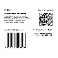 PR-2140 Exposed Part Kit Of Concealed Stop Cock & Flush Cock With Fitting Sleeve, Operating Lever & Adjustable Wall Flange