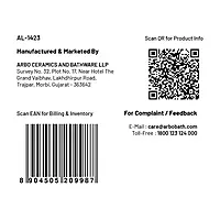 AL-1423 Concealed Stop Cock 15mm Body With Upper Part Set