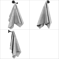 LE-MB-05 Robe Hook (Matt Black)