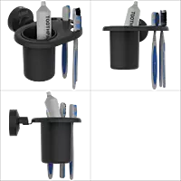 LE-MB-07 Tumbler Holder (Matt Black)