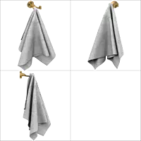 LE-GG-05 Robe Hook (Glossy Gold Finish)
