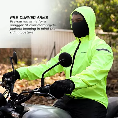Viaterra B100 Waterproof Motorcycle Rain Jacket (2026)
