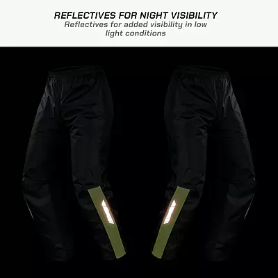 Viaterra B100 Waterproof Motorcycle Rain Pants (2026)
