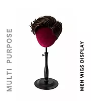 Velvet Head Mannequin - Wig Stand