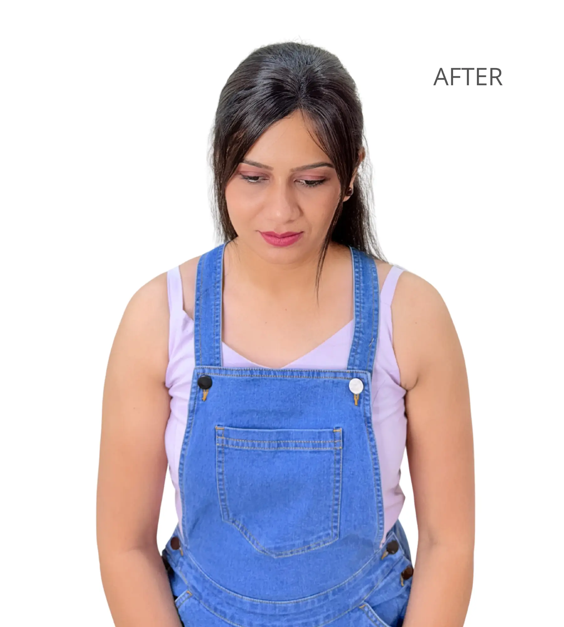 Clip-In Hairline with Curtain Bangs