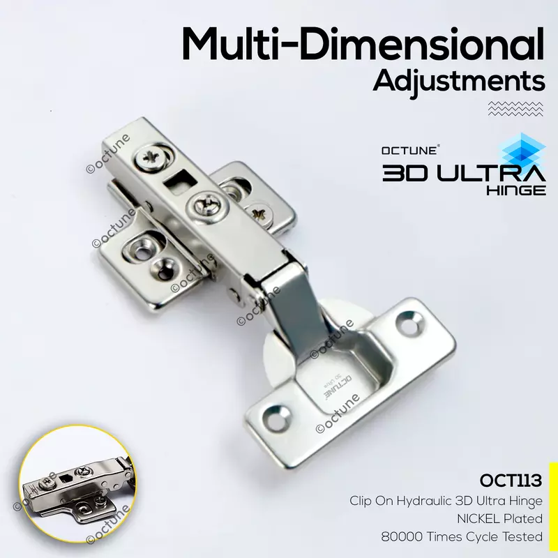 Octune Premium 3D Ultra Hinge