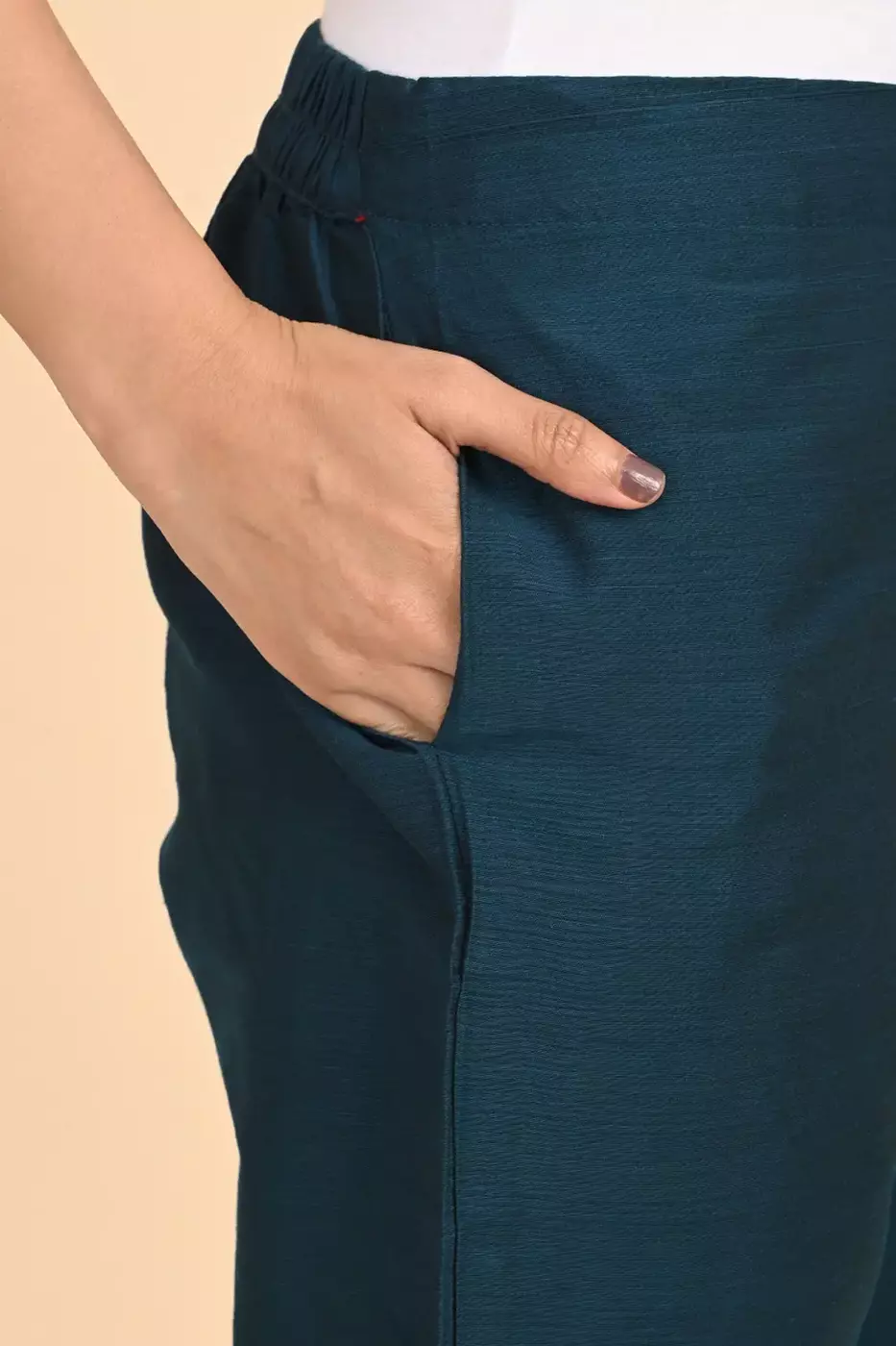 Women Ethnic Trousers - Blue