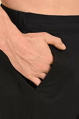 Men's Ethnic Trouser's - Black