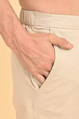 Men's Ethnic Trouser - Beige
