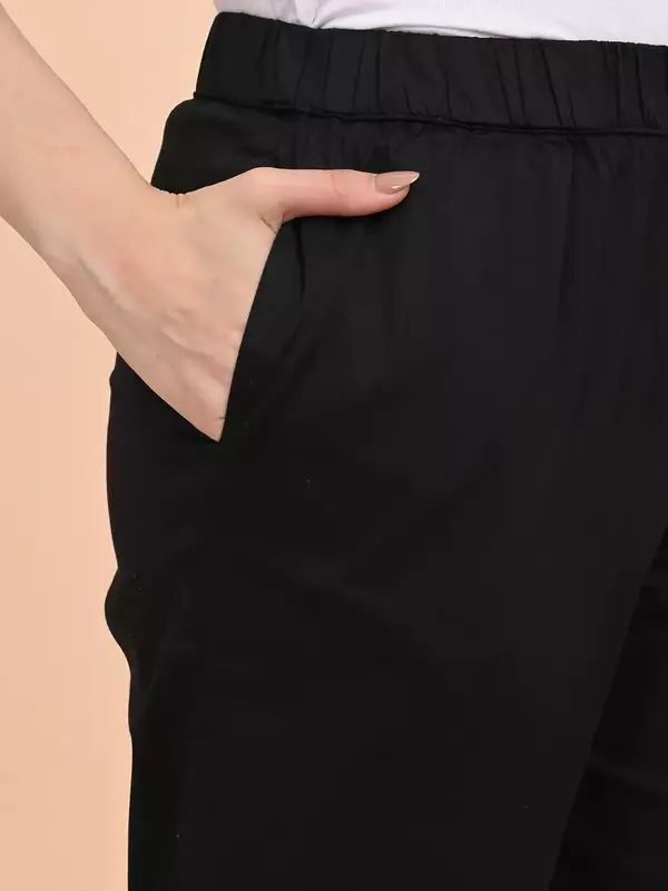 Women's Trousers - Black