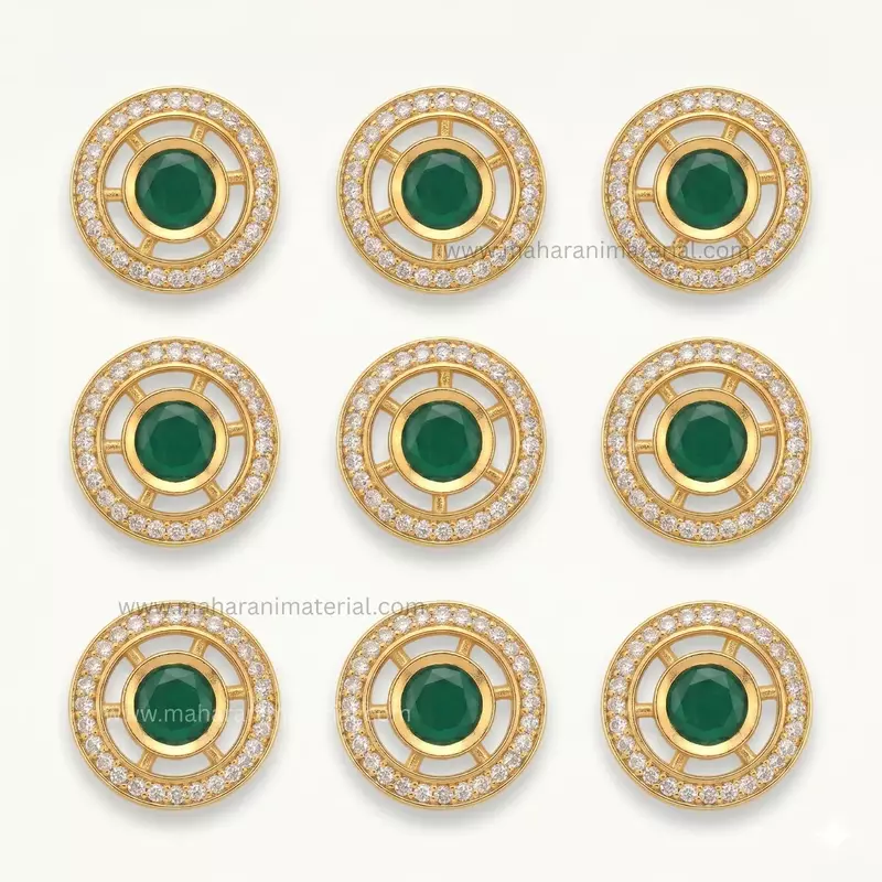 Diamond Kundan Round 