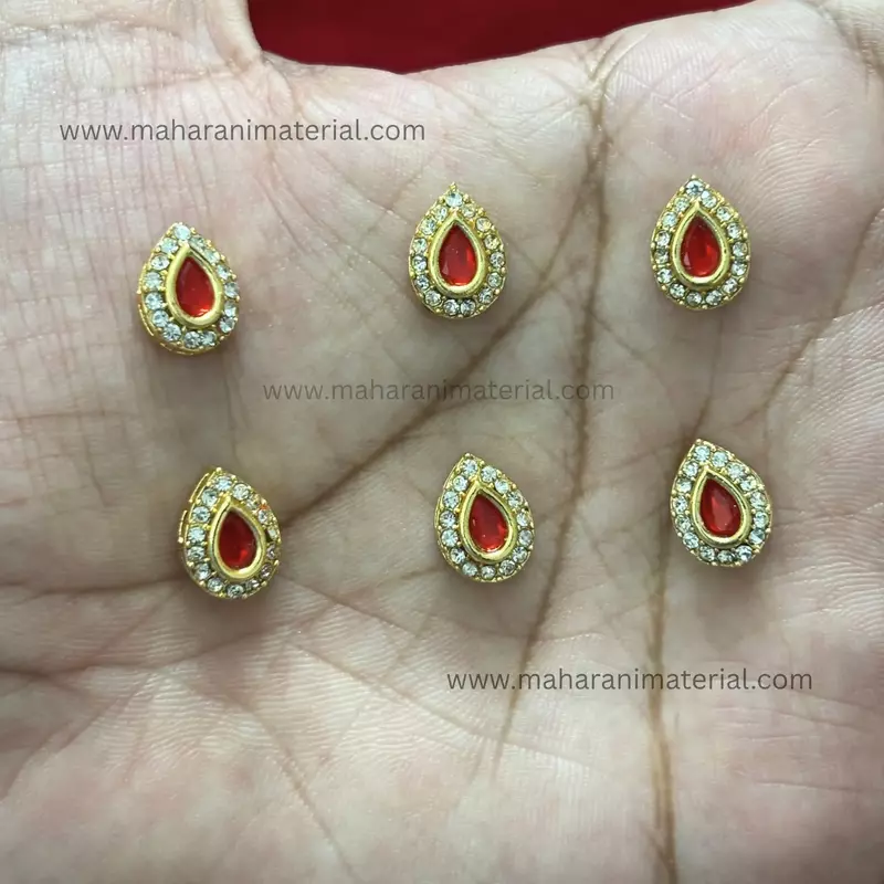 Drop Kundan Eye