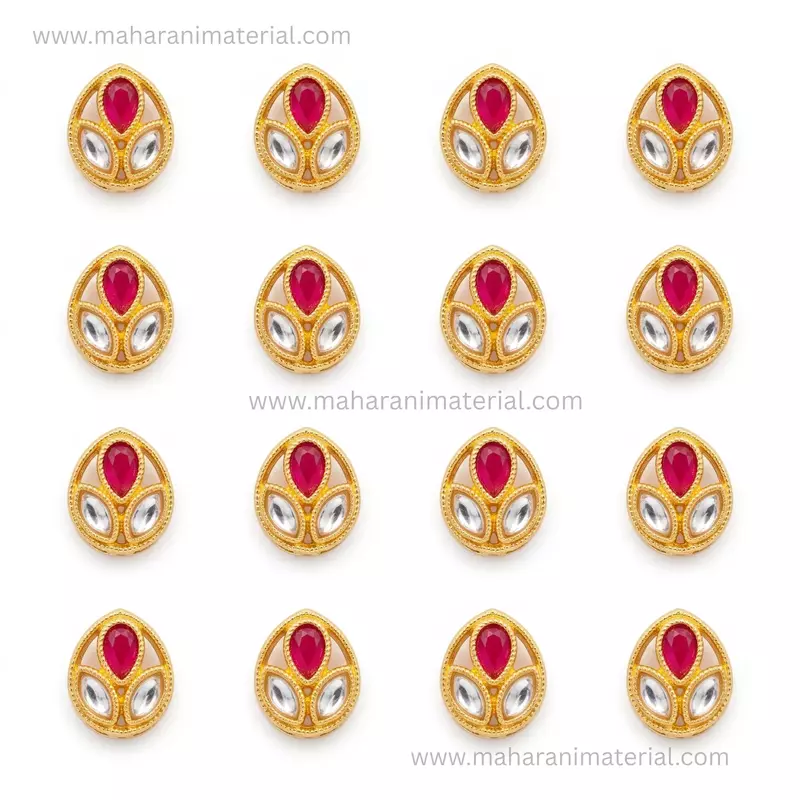 Flower Kundan 3D