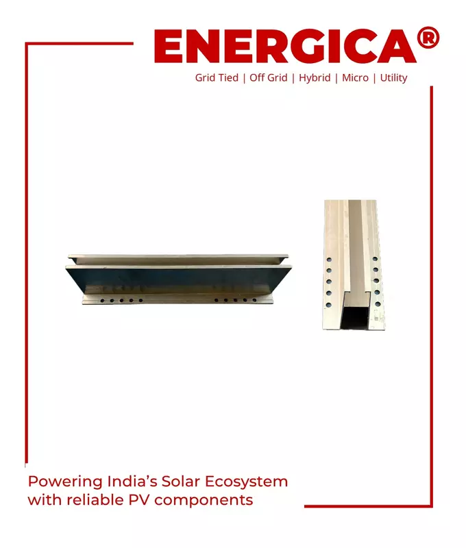 Aluminium Rail 70*300 (Spring nut type)