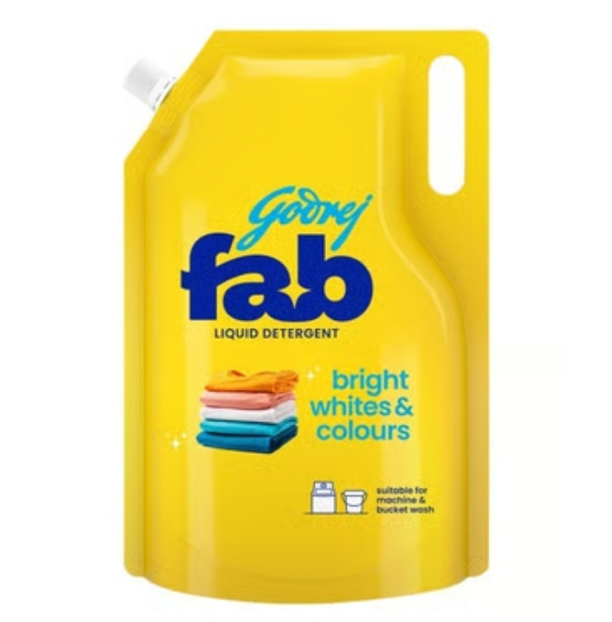 Godrej Fab Liquid Detergent Refill Pouch 950 ml