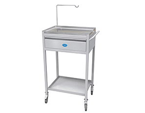 Gita Steel Furniture ECG/DEFAB Trolley with SS Tray