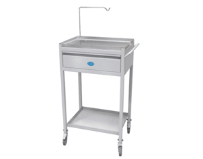 Gita Steel Furniture ECG/DEFAB Trolley with SS Tray