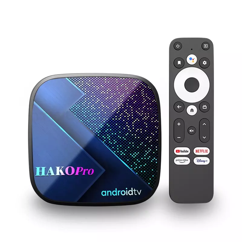 HAKO Pro Google Certified Android TV Box | 4GB RAM + 32GB ROM | 4K HDR | Voice Remote | Android TV 11