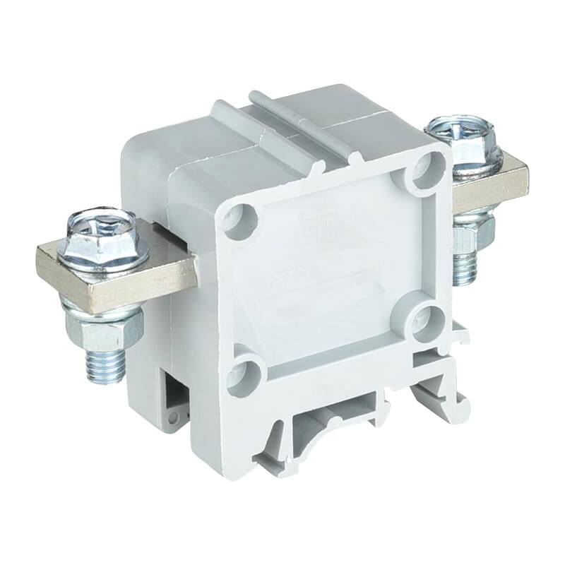 250 Amp Bush bar Type Polymide Terminal Block Grey | FTS-95LP