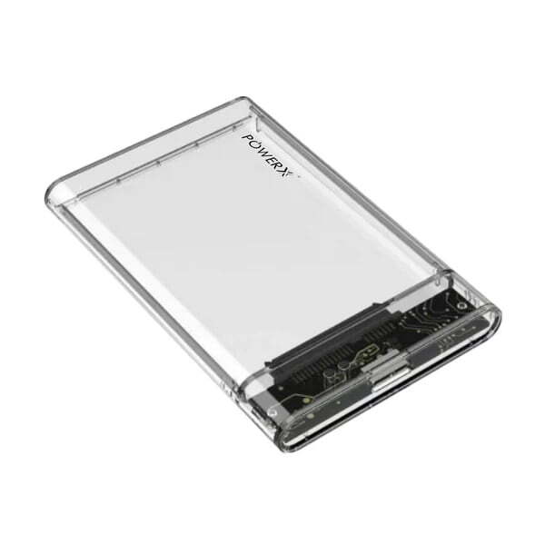 Power X Usb Sata Case 2.5"  Transparent 2.0