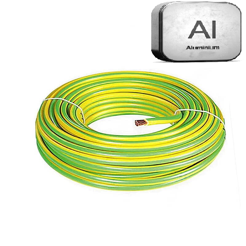 Aluminium Earthing cable yellow 16 sq.mm- Multistrand LA/Earthing Cables