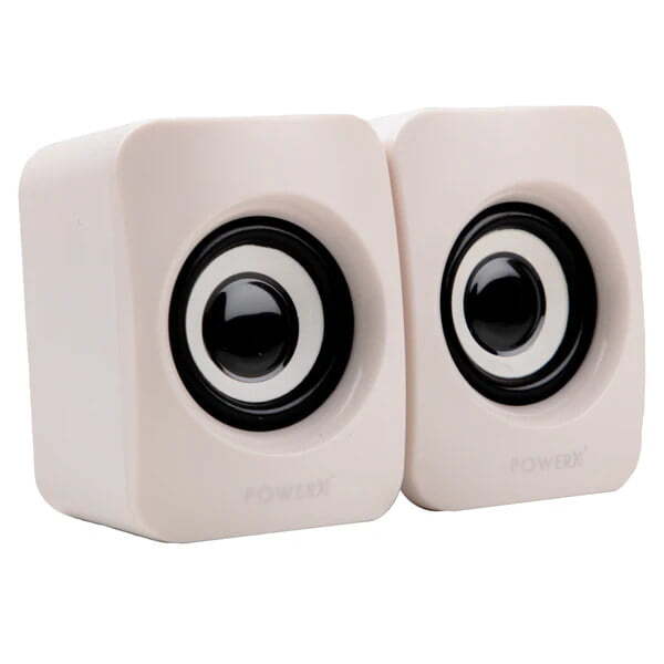 Power X Speaker Max Pulse White Usb Speaker