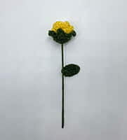 Crochet Small Yellow Rose (Bunch of 6) Crochet Small Yellow Rose (Bunch of 6)