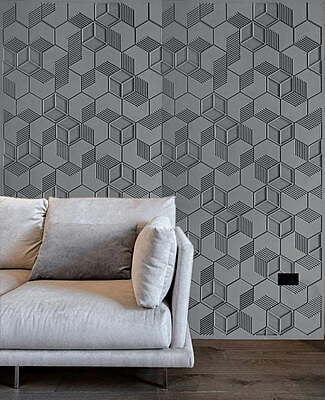 3D HDHMR Wall Panels 3DHWP008
