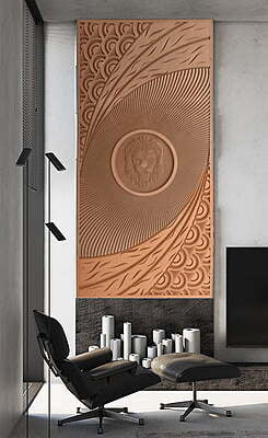 3D HDHMR Wall Panels 3DHWP011