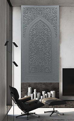 3D HDHMR Wall Panels 3DHWP014