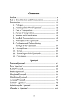 The Ten Cardinal Upanishads - A Brief Study The Ten Cardinal Upanishads - A Brief Study