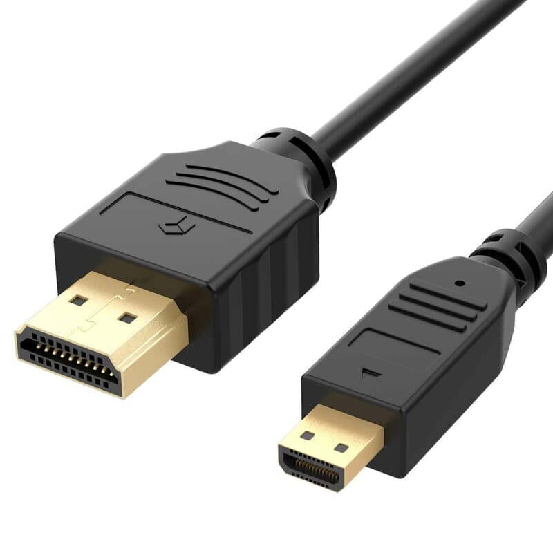Micro HDMI to HDMI Cable 1.5 Meter (Black) Micro HDMI to HDMI Cable 1.5 Meter (Black)