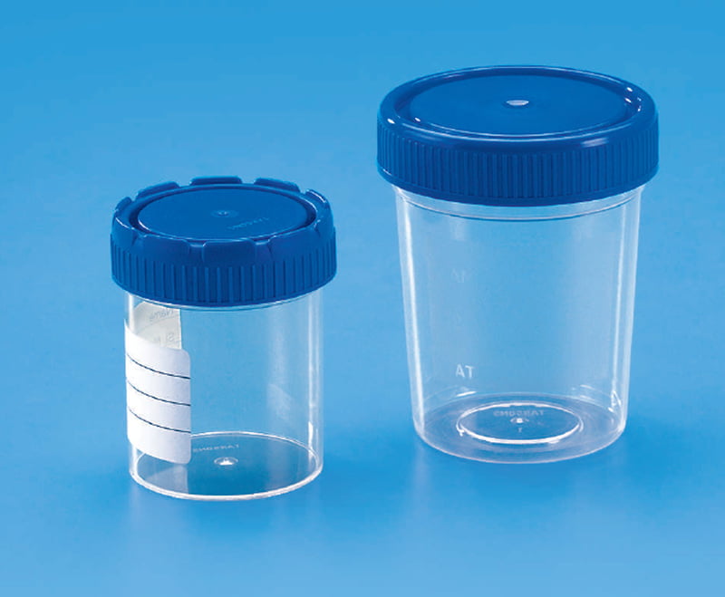 Sample Container, PP with HDPE Closure TARSONS