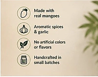Andhra Mango Pickle with Garlic (Avakaya) – 250g