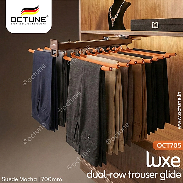 Octune Luxe Dual-Row Trouser Glide