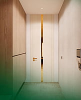 Sleek Minimalist: 2.5D HDHMR Door with Elegant Deco Paint Finish