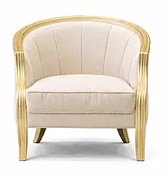Madalsa Gold Foiled Accent Chair