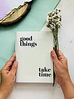 Handmade Notebook- Good things