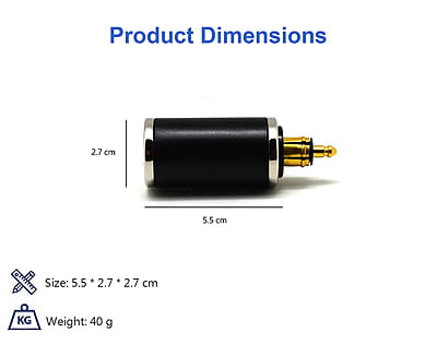 Cliff Top DIN (HELLA) TO 36W PD USB-C + QC 3.0 (Straight) Cliff Top DIN (HELLA) TO 36W PD USB-C + QC 3.0 (Straight)