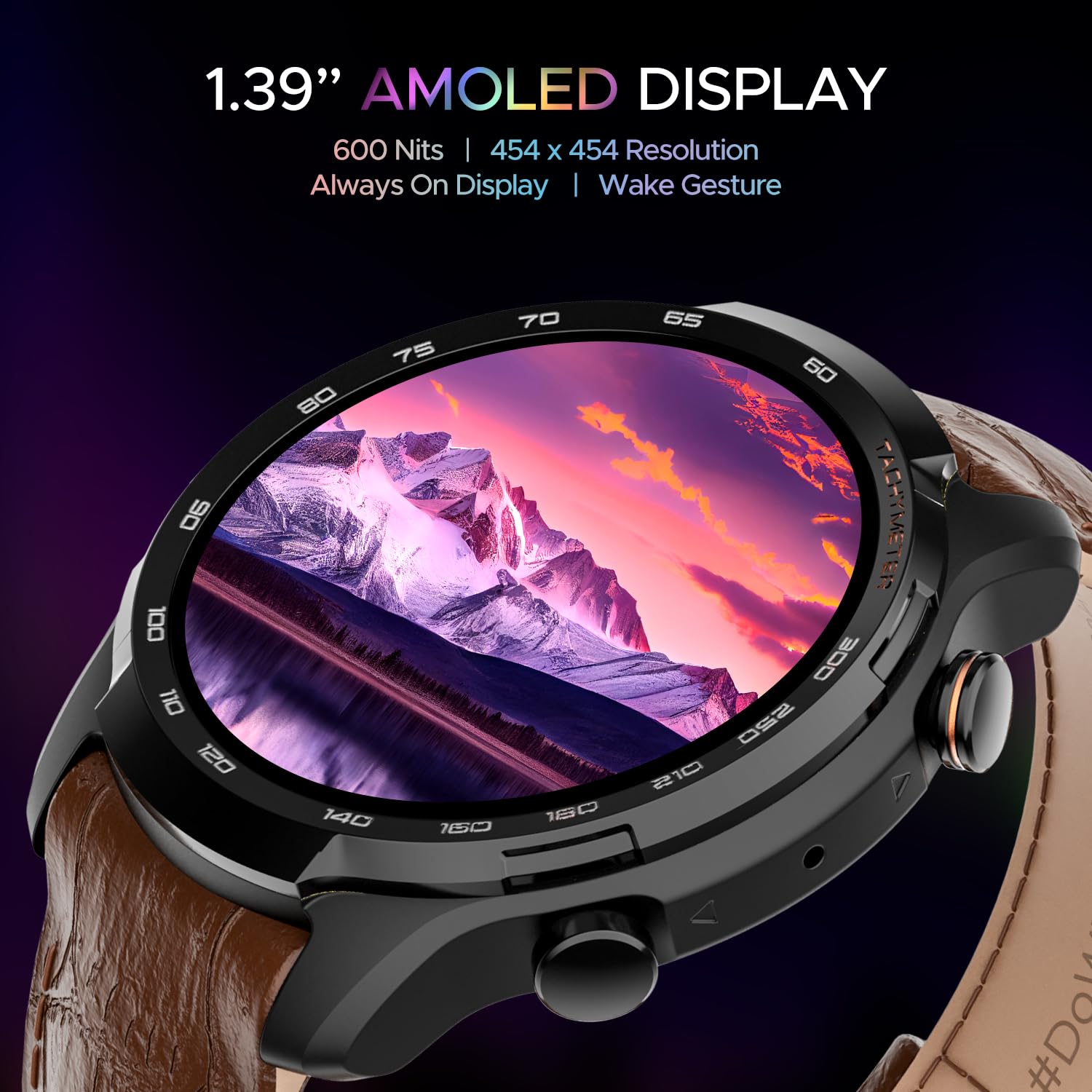 boAt Lunar Pro LTE Smartwatch (Brown)