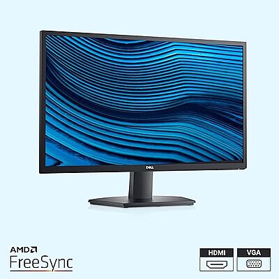 Dell, 27" FHD Monitor, 75Hz Refresh Rate, 5ms Response Time, VA Panel, SE2722H