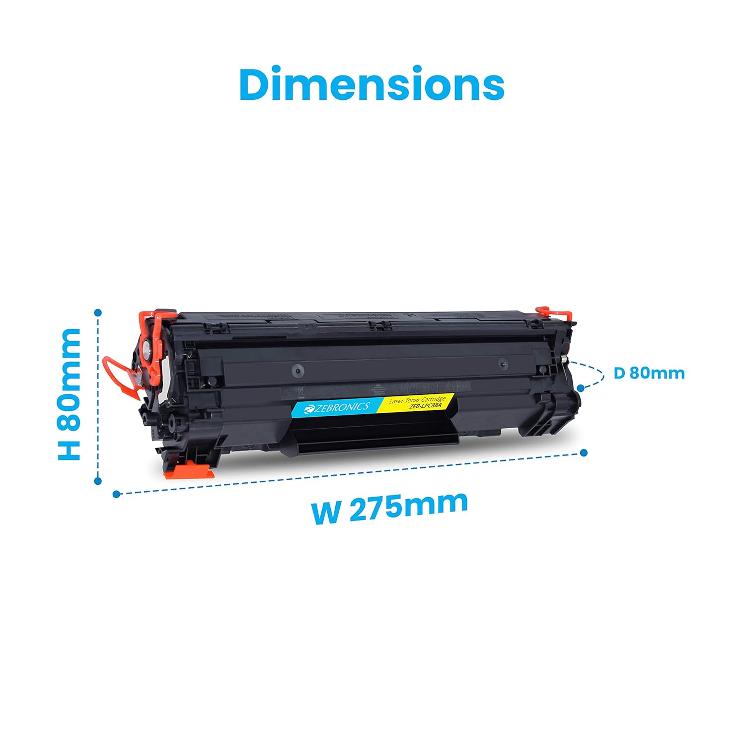 Zebronics Zeb-LPC88A Toner Cartridge – Sharp Text & Vibrant Prints